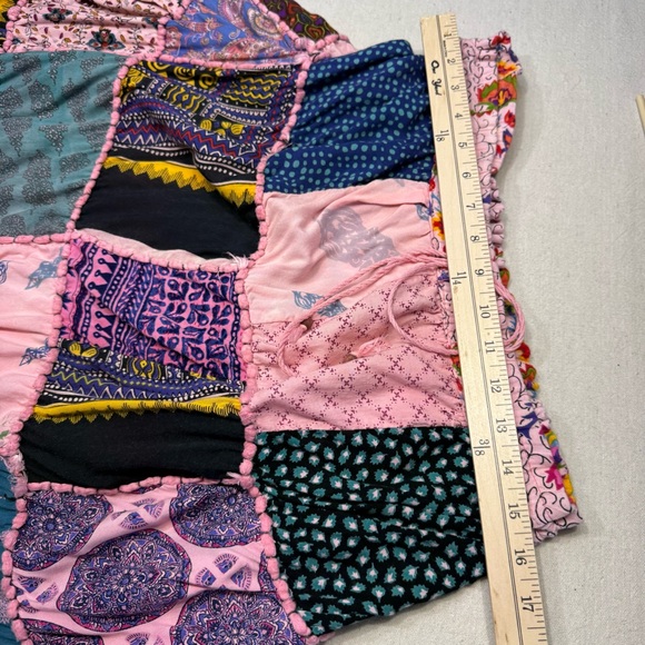 Patchwork Multicolor Skirt by Ana & Kate - Size Large - Picture 9 of 13